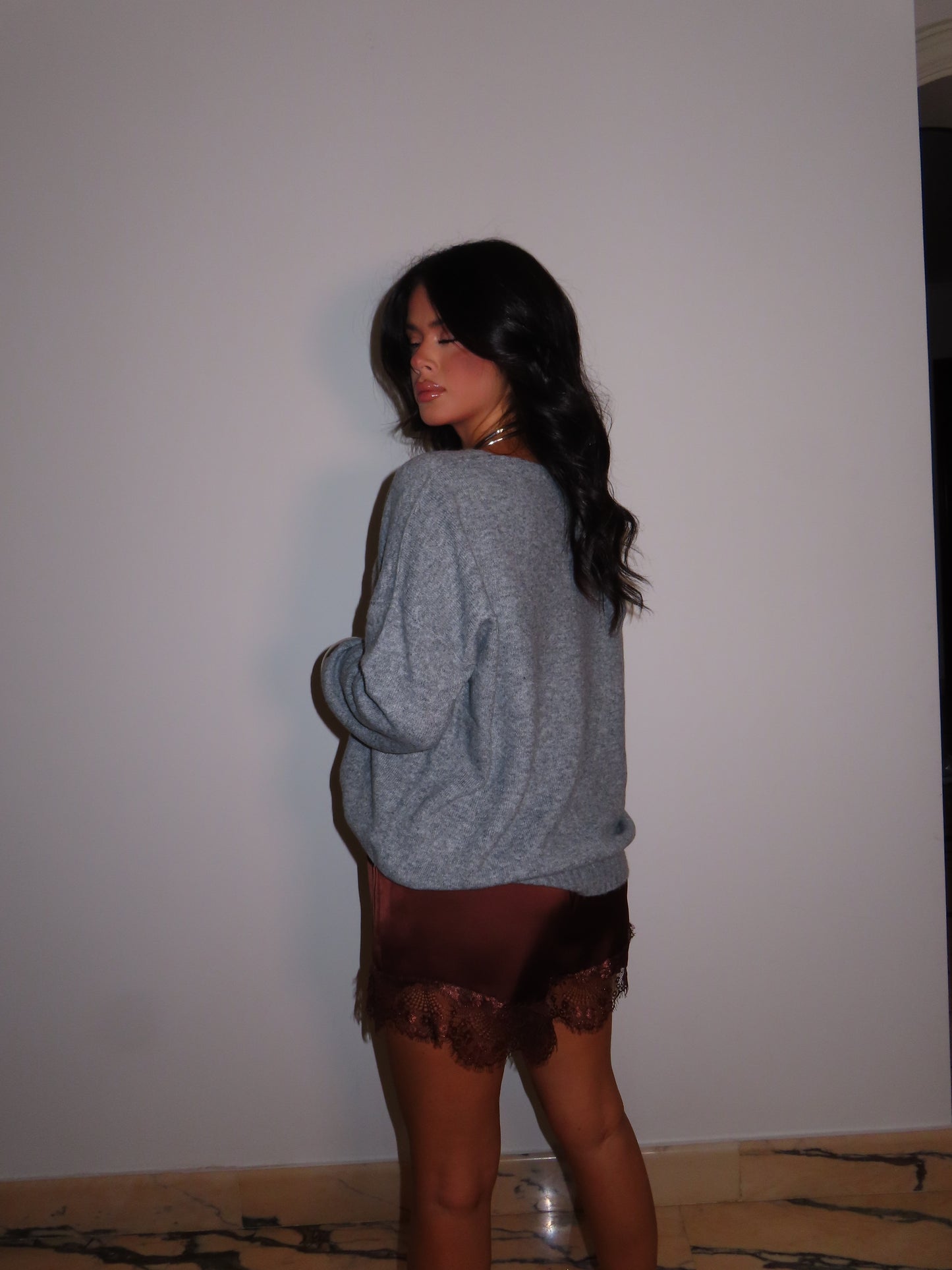 SHORTS VIBES marrone