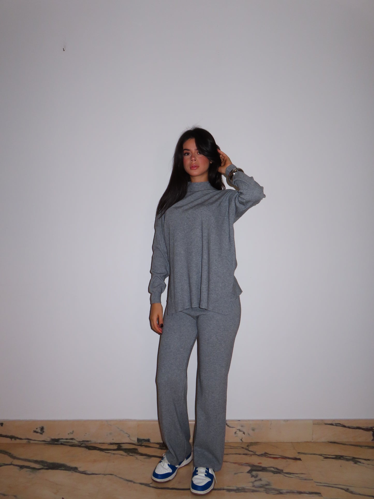 COORDINATO UNIVERSITY grigio & nero