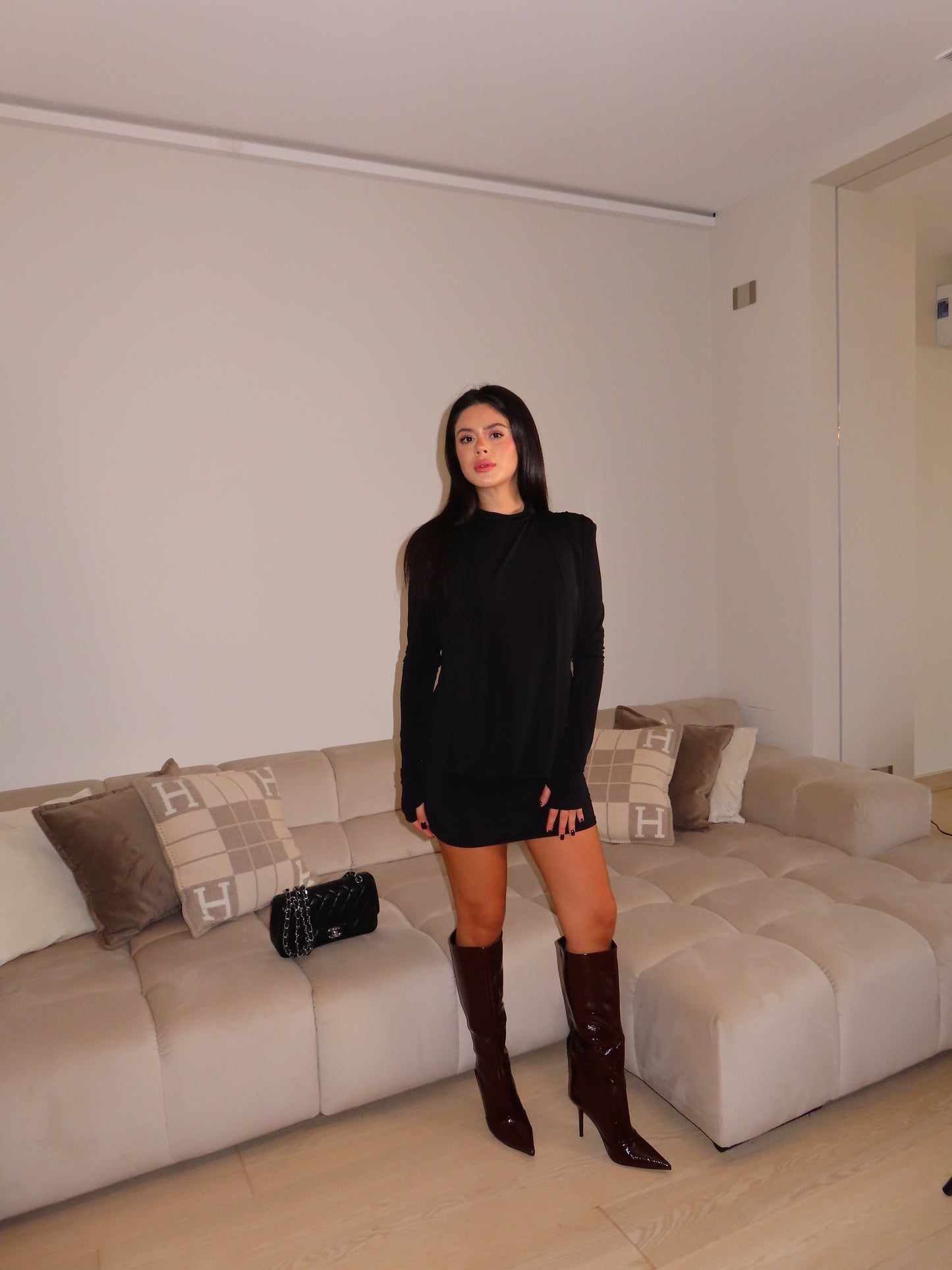 DRESS GIGI nero