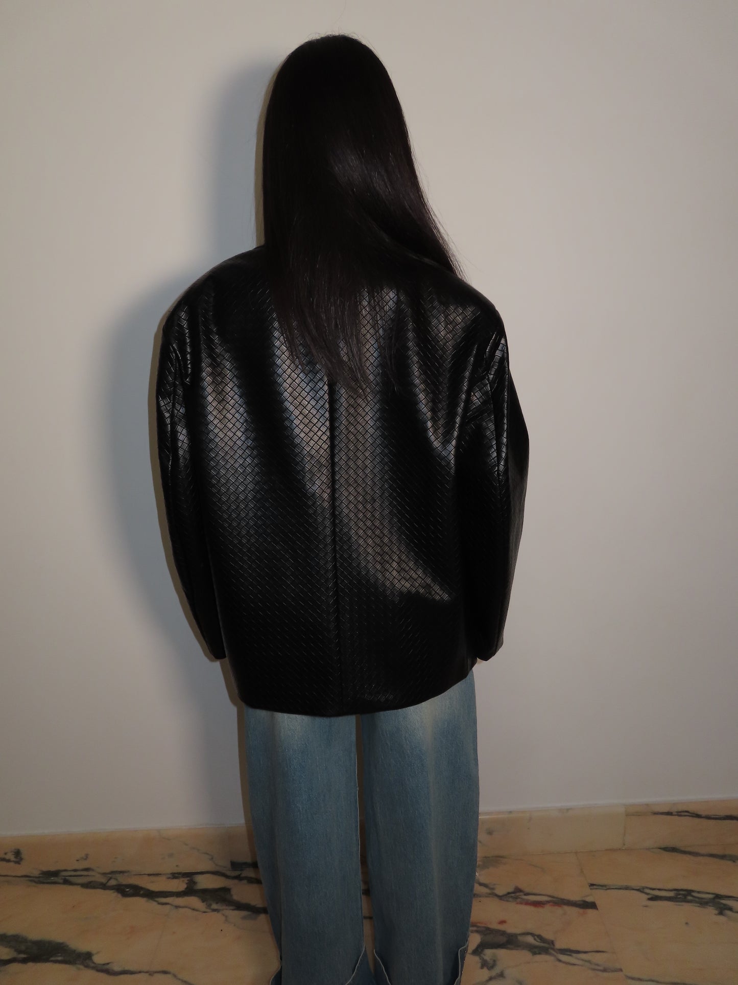 GIACCA BOTTE nero LUMINA