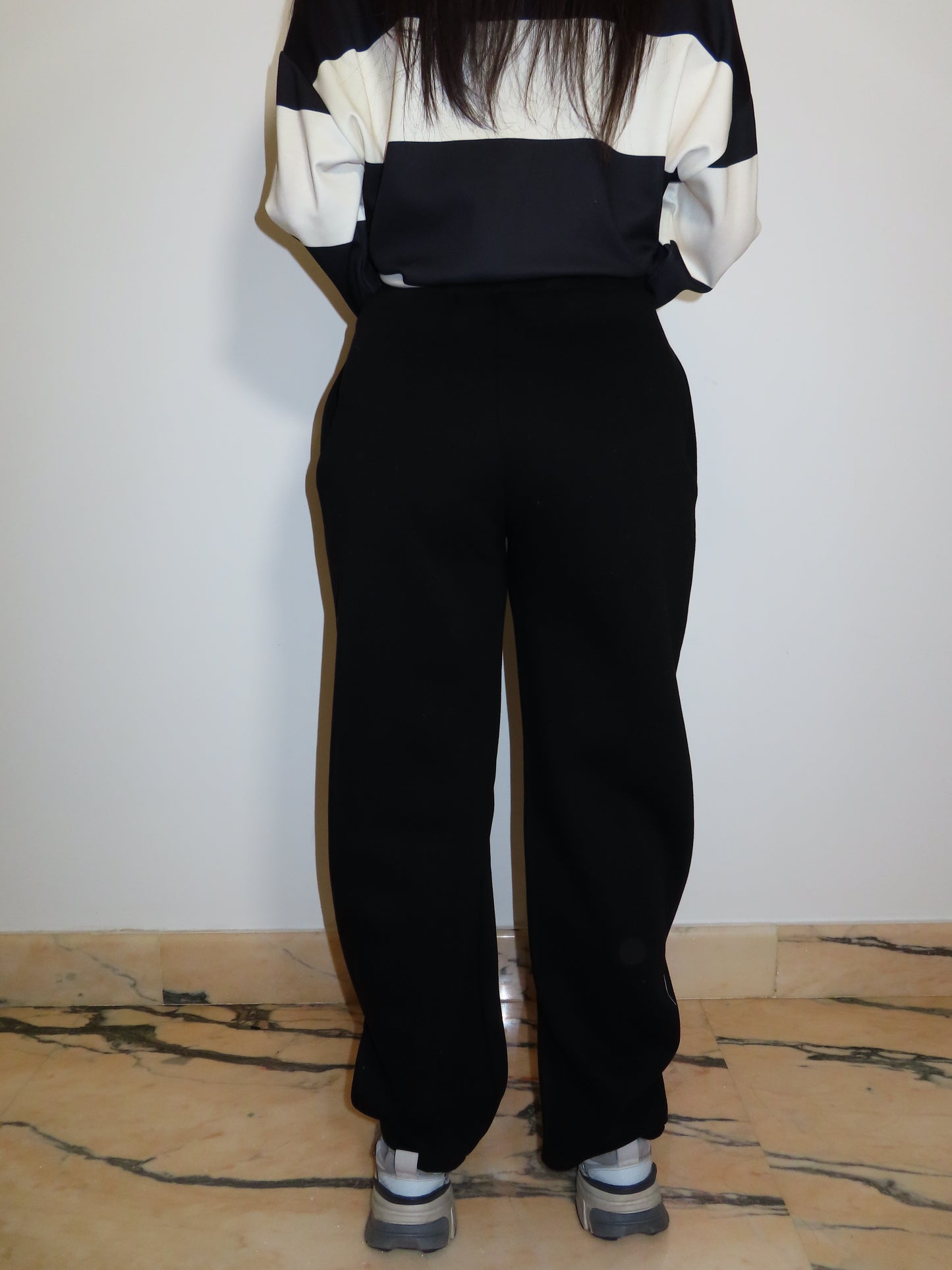 PANTA TUTA BASKET nero
