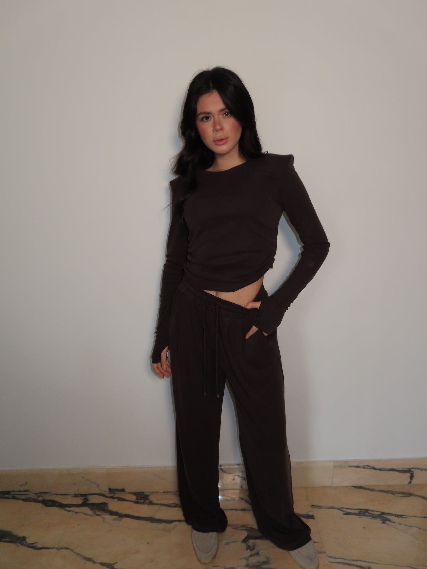 COORDINATO JUMI cioccolato