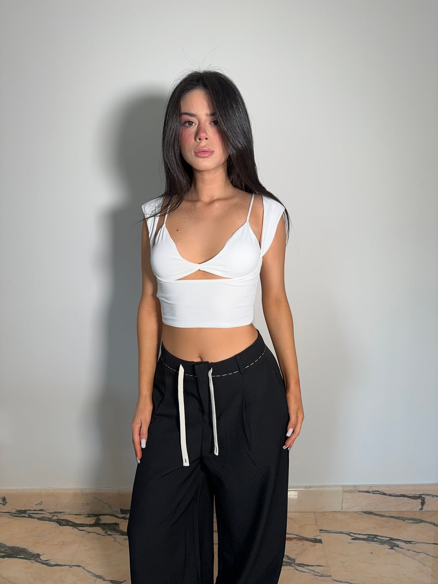 MAGLIA + TOP MACARINE