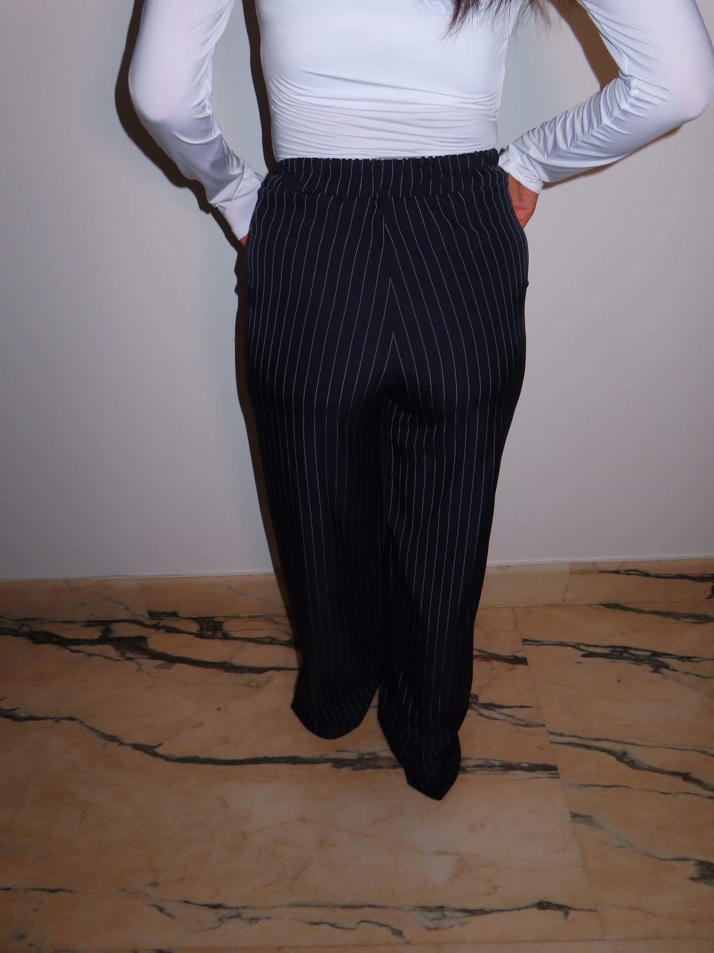 TALLIEUR GESSATO blu navy