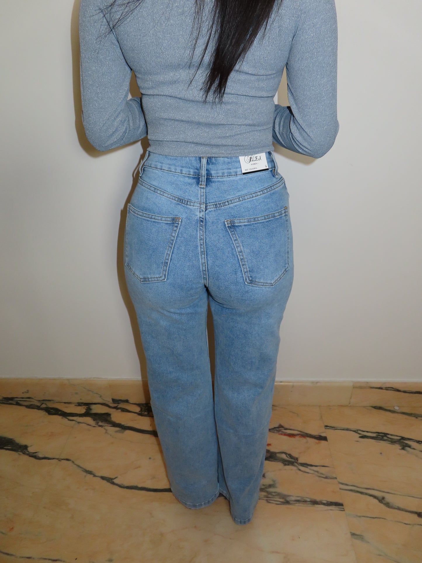 JEANS DOPPIA CHIUSURA