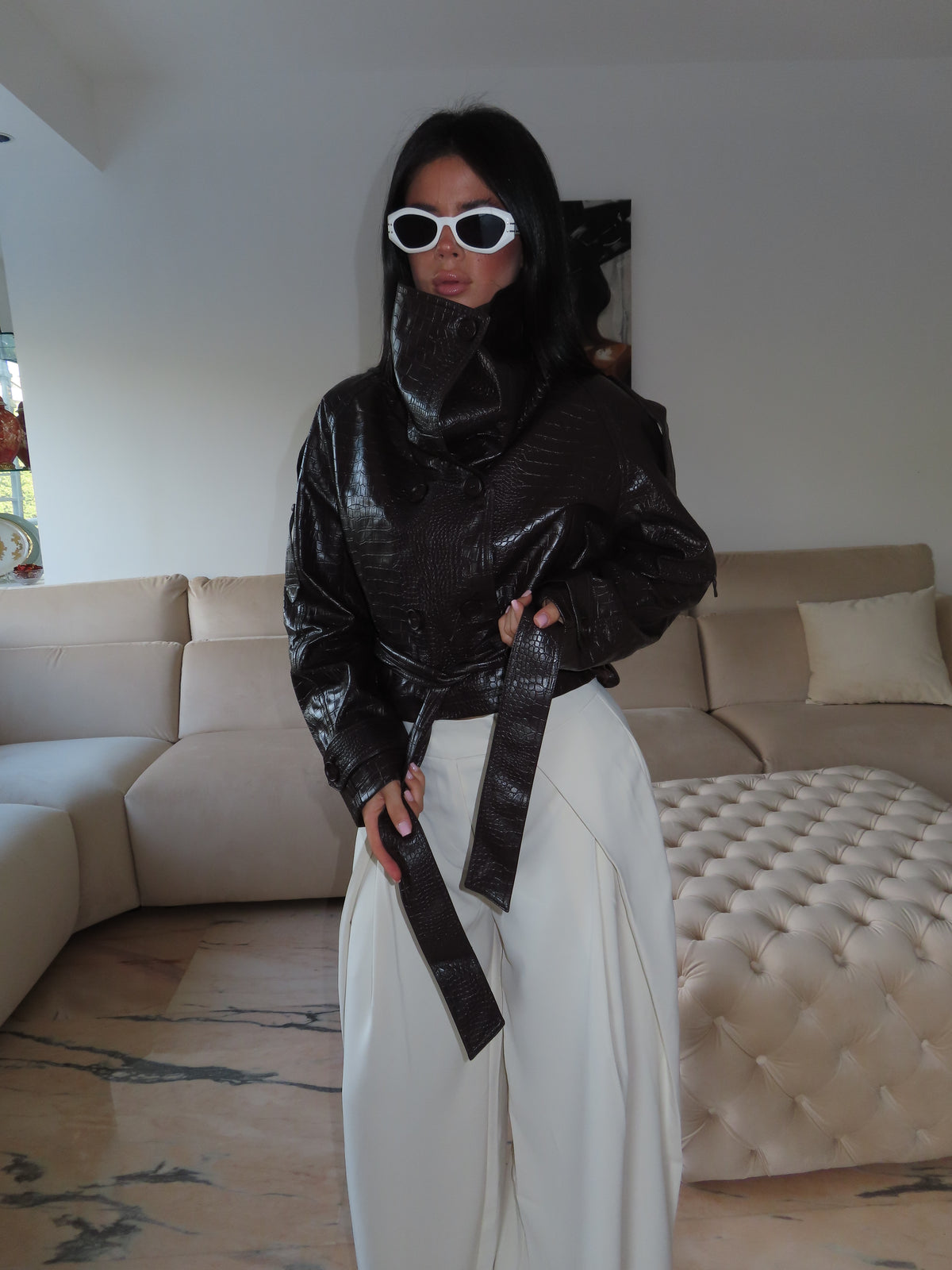 Trench Slip CIOCCOLATO