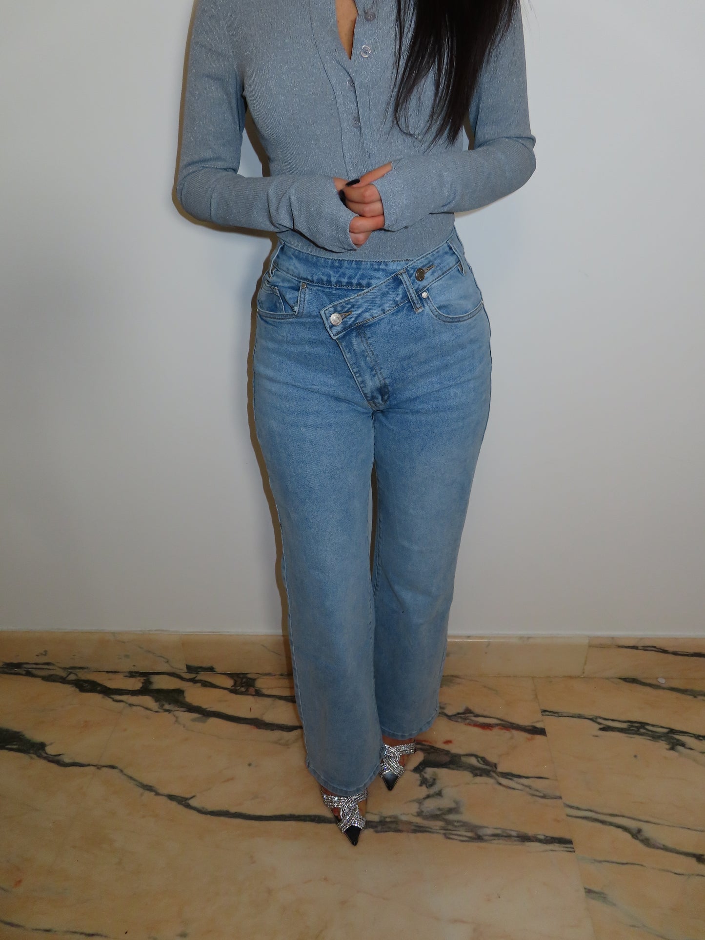 JEANS DOPPIA CHIUSURA