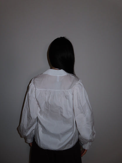 CAMICIA TEODORA marrone & bianco