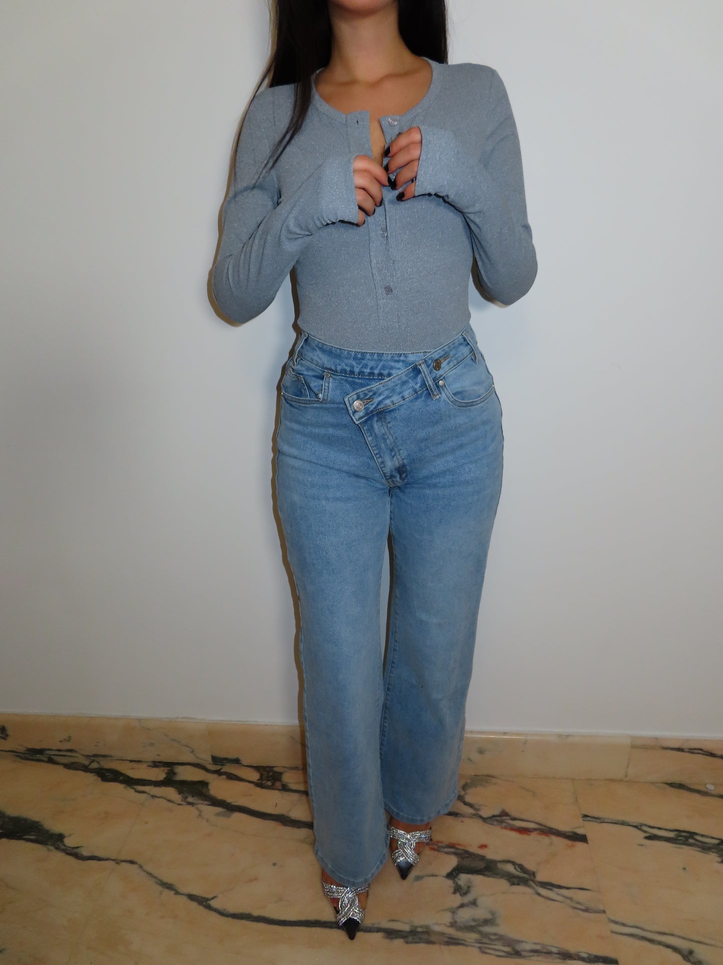 JEANS DOPPIA CHIUSURA