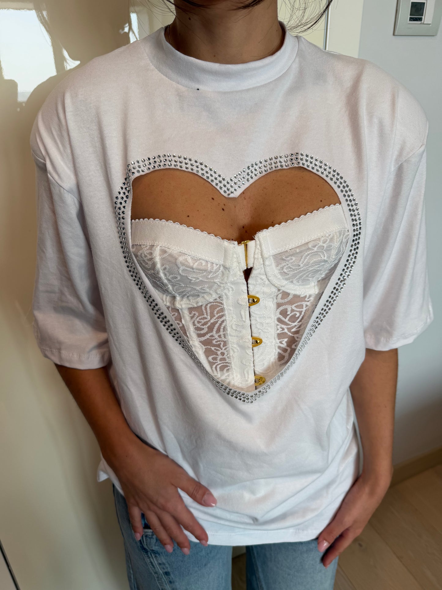 T-SHIRT CUORE tutti i colori