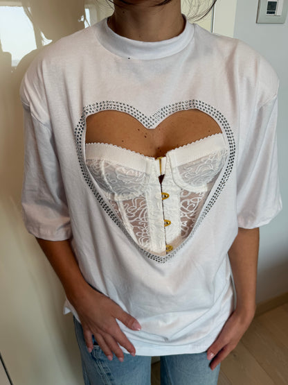 T-SHIRT CUORE tutti i colori