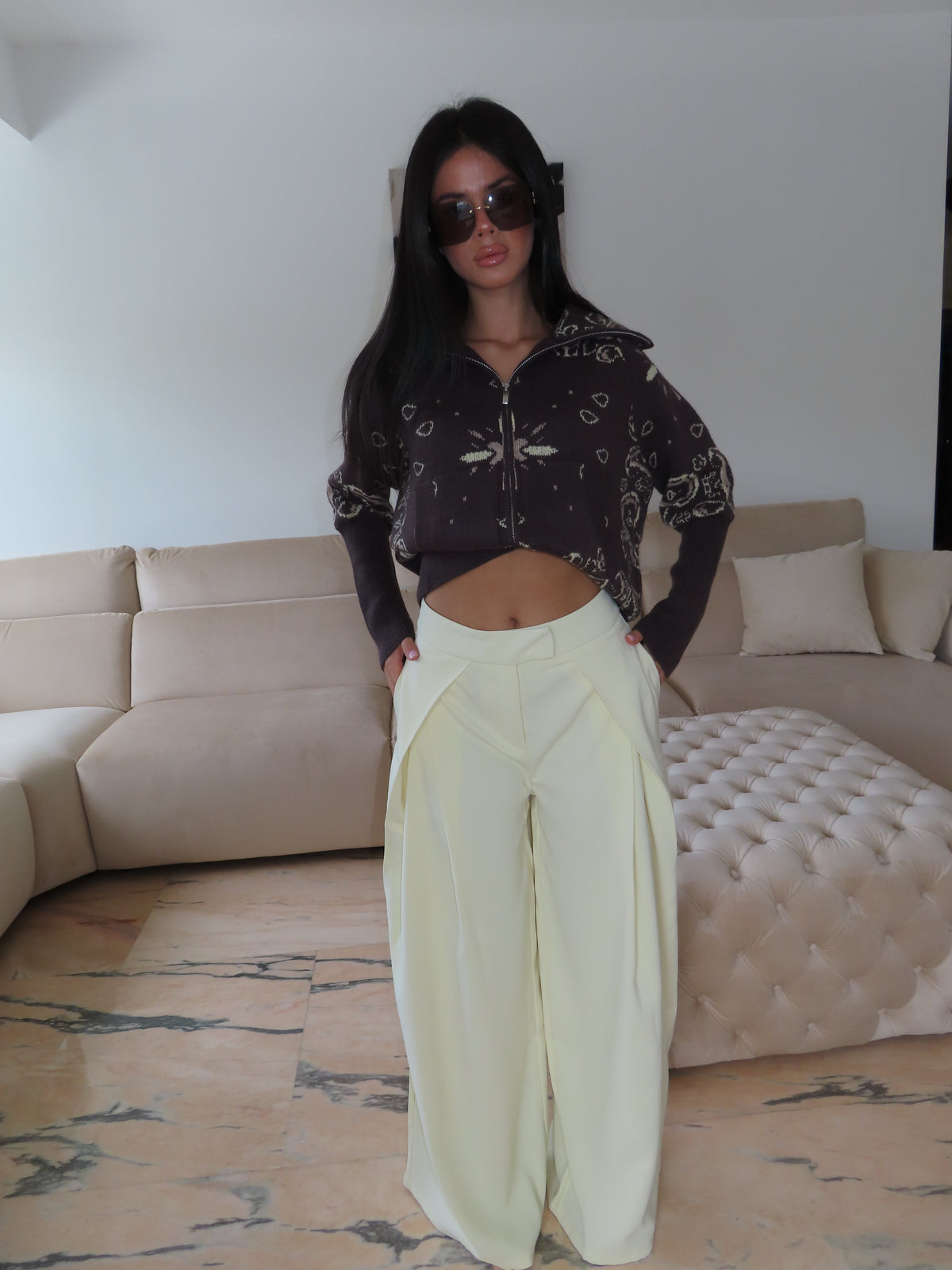 Pantalone Mis GIALLO
