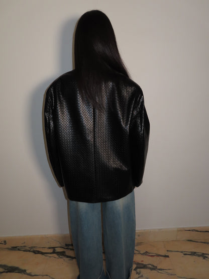 GIACCA BOTTE nero LUMINA