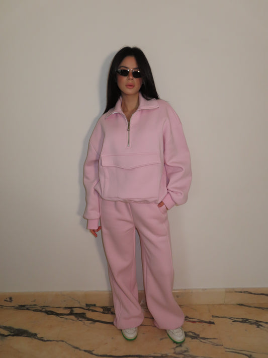 FELPA COTTON rosa LUMINA