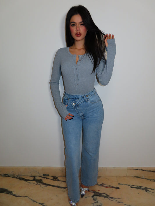 JEANS DOPPIA CHIUSURA