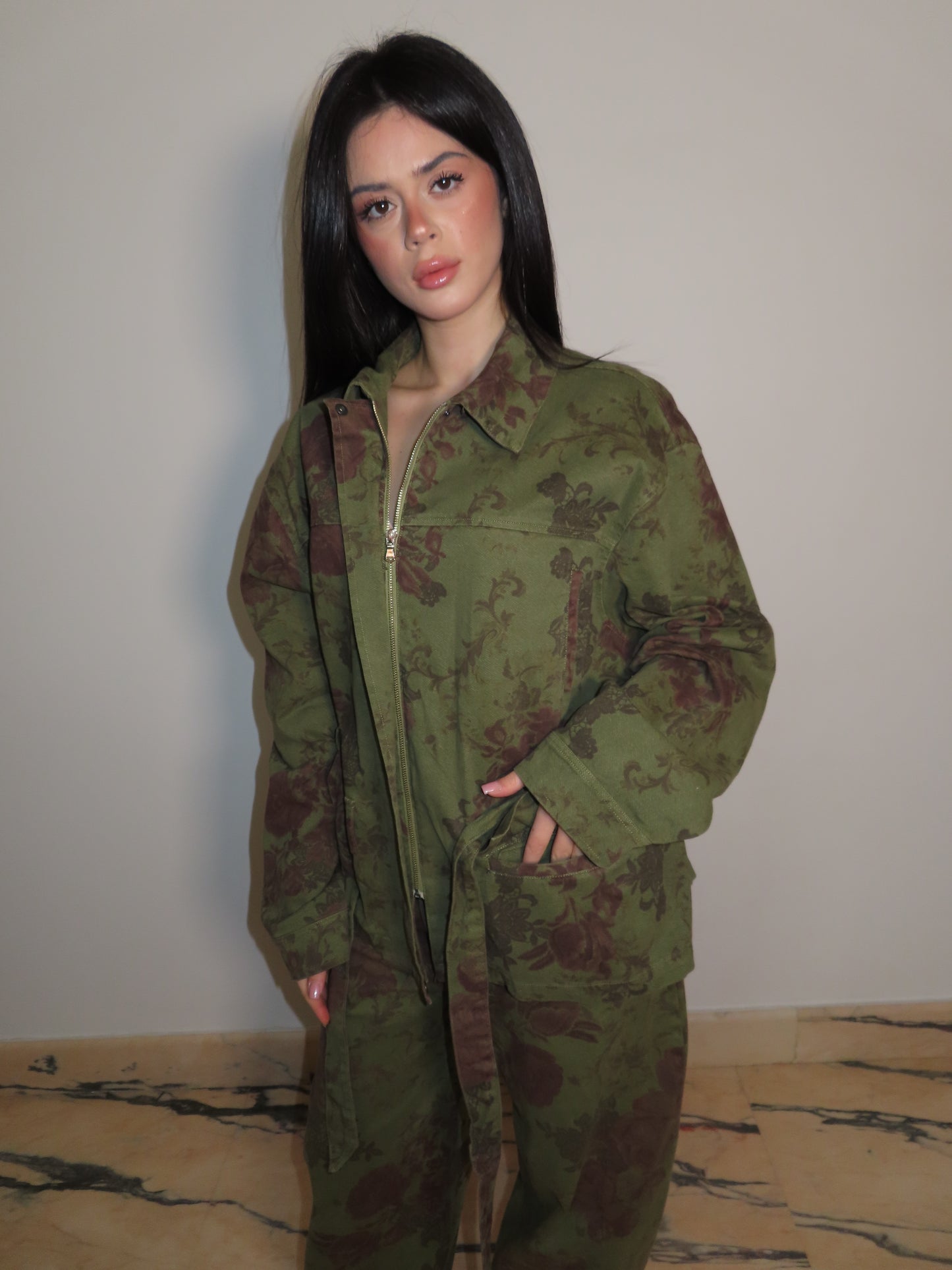 GIACCA HIPPY verde LUMINA