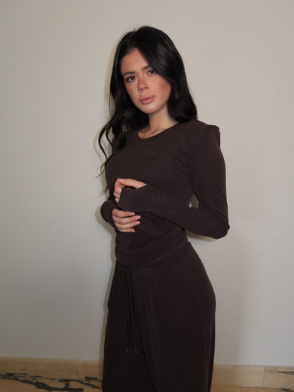 COORDINATO JUMI cioccolato