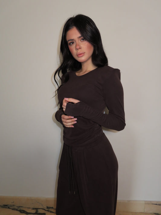 COORDINATO JUMI cioccolato