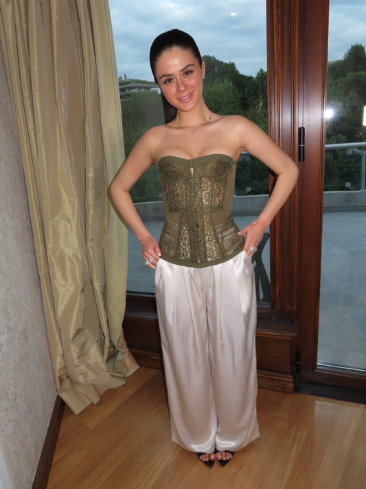 CORSETTO GIOVE verde