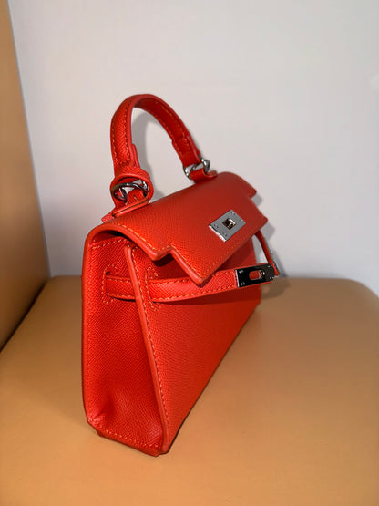 BORSA KELLY MINI ARANCIONE