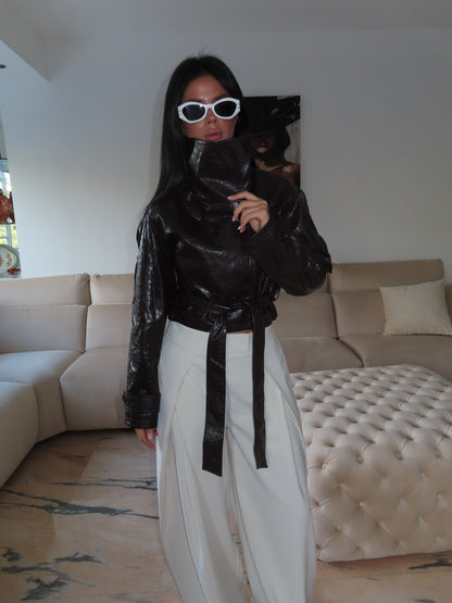 Trench Slip CIOCCOLATO