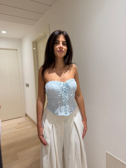 CORSETTO VANESSA celeste