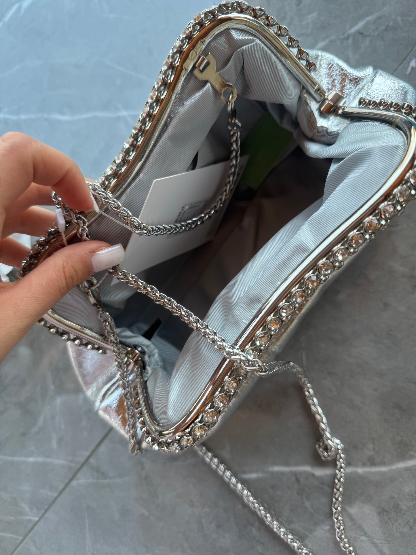BORSA ARGENTO