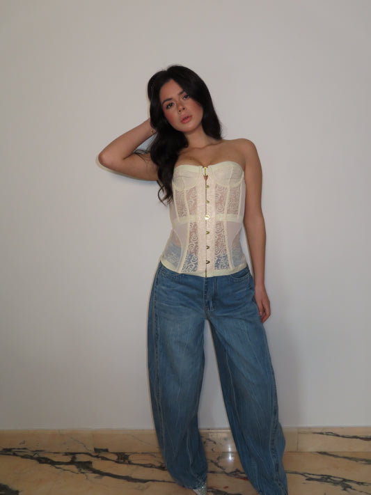 CORSETTO GIOVE beige