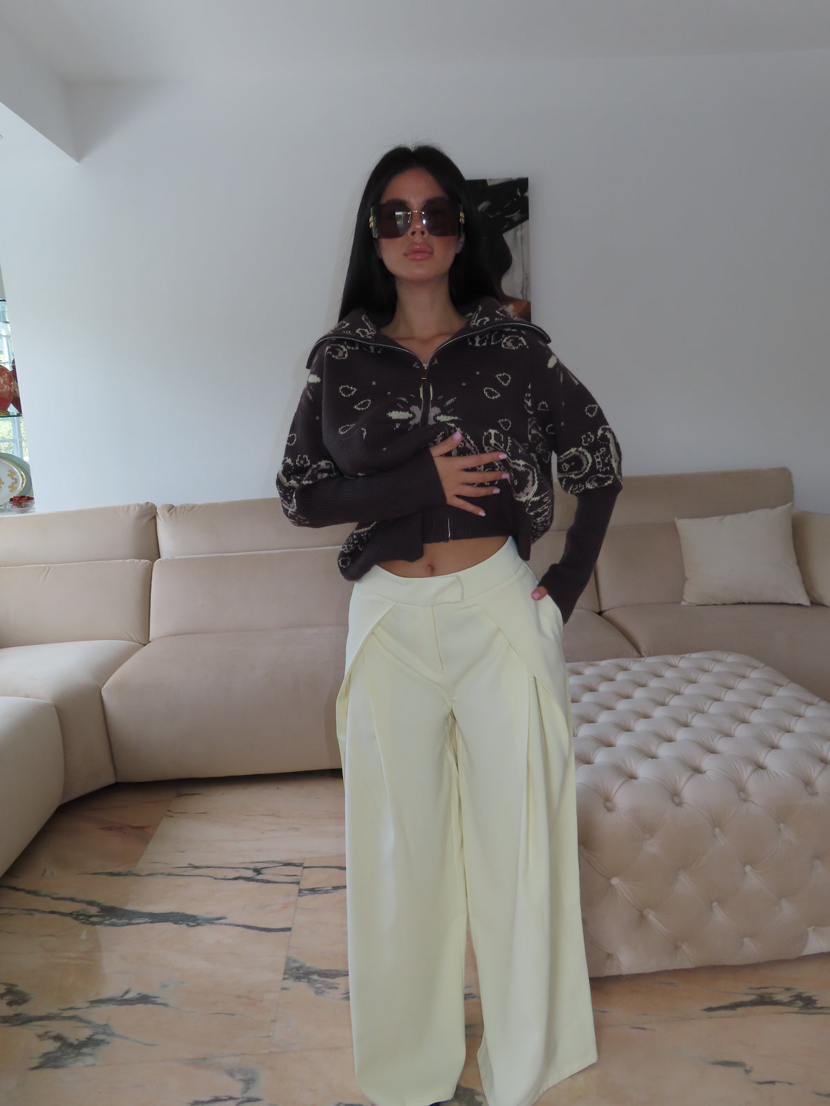 Pantalone Mis GIALLO