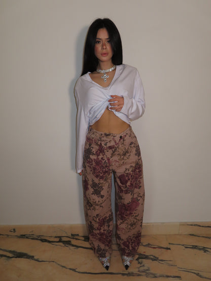 JEANS HIPPY rosa LUMINA