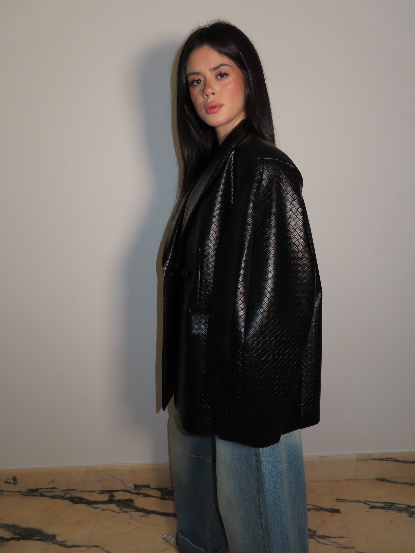 GIACCA BOTTE nero LUMINA