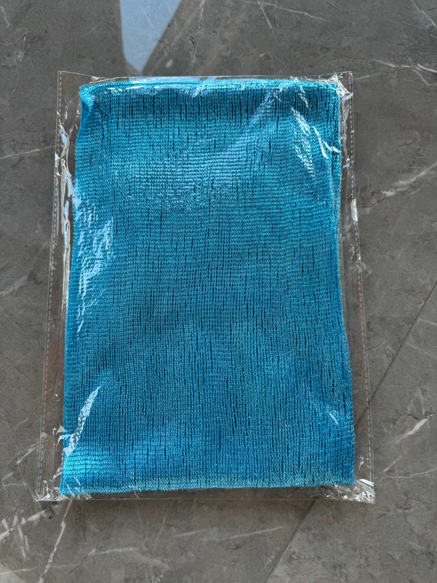 PAREO LUREX con frange tutti i colori