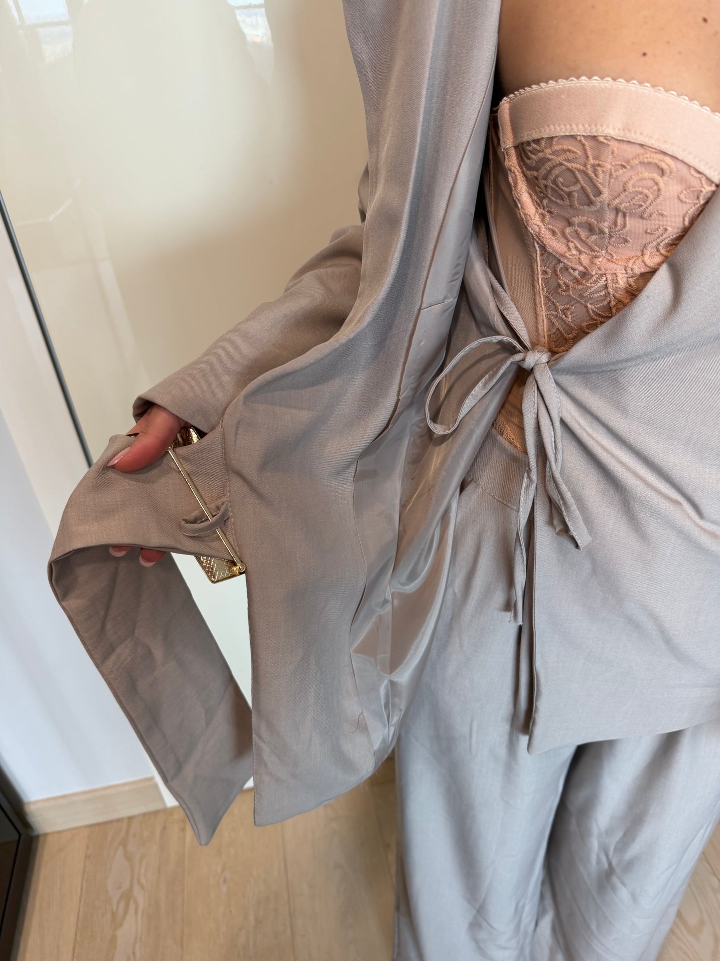 TAILLEUR CARMY tortora