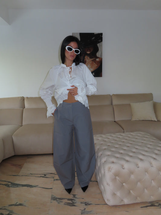Pantalone Lulu GRIGIO GESSATO