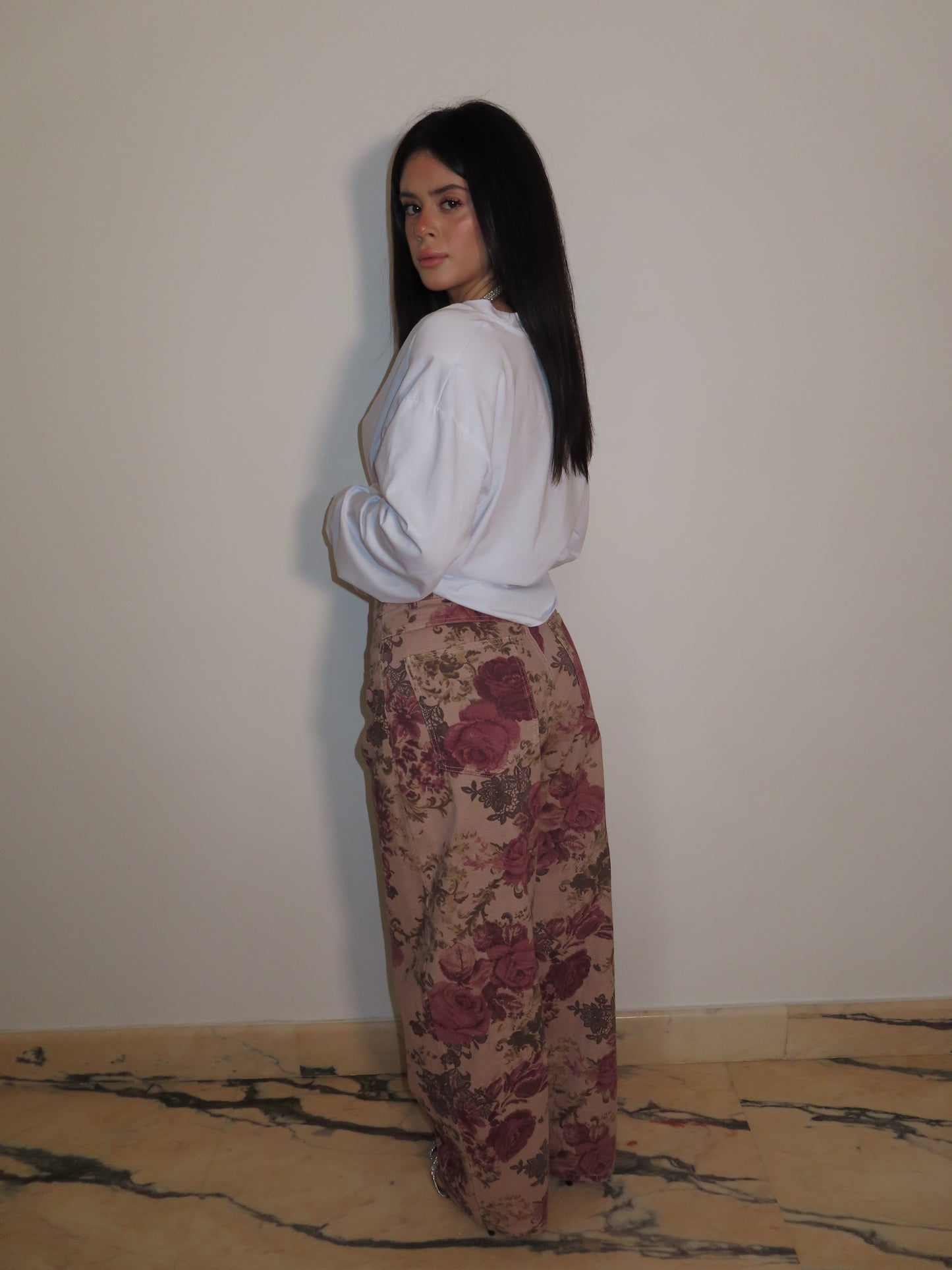 JEANS HIPPY rosa LUMINA