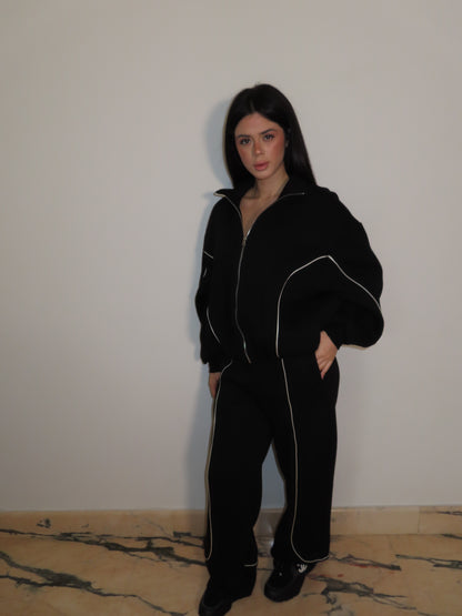 FELPA KIS nero LUMINA