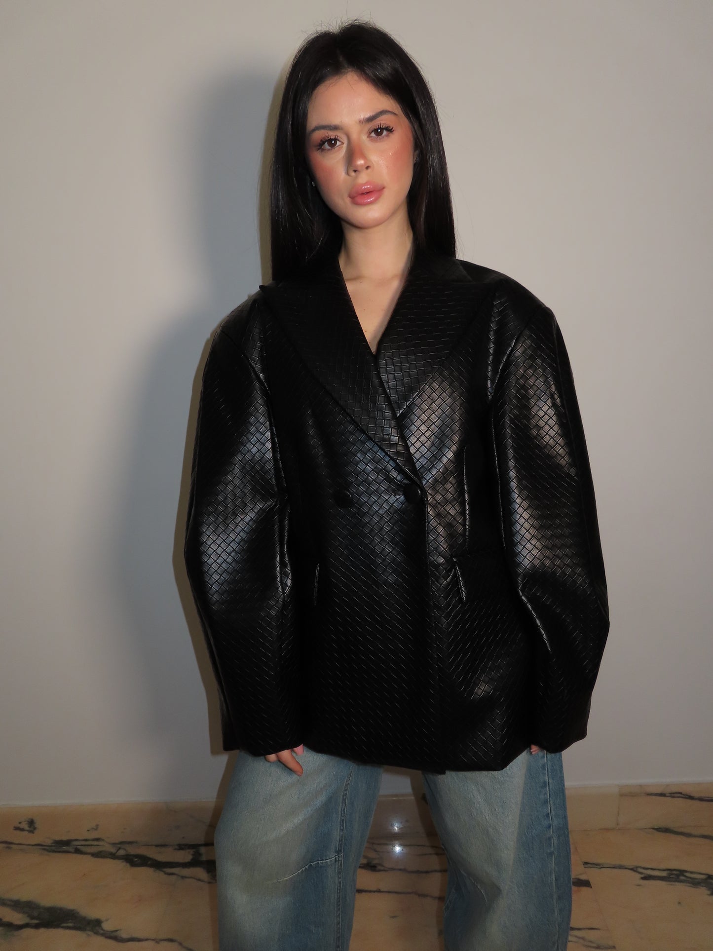 GIACCA BOTTE nero LUMINA