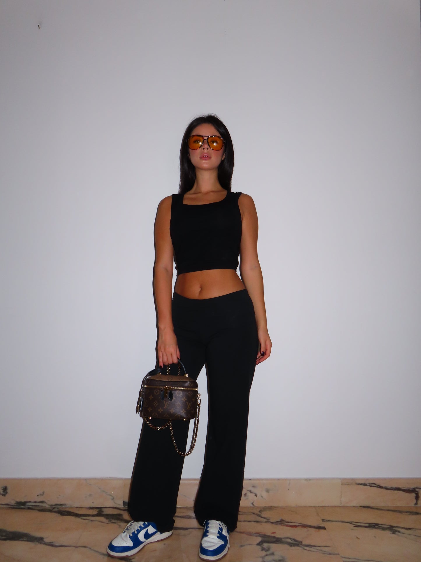 PANTALONE PILATES nero