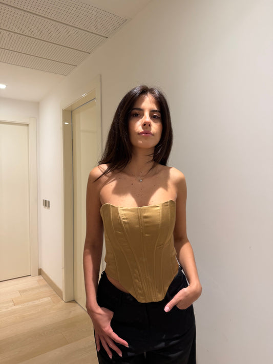 CORSETTO AYRA bronzo