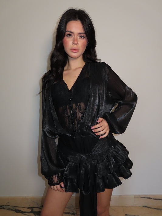 DRESS MELI + culotte nero