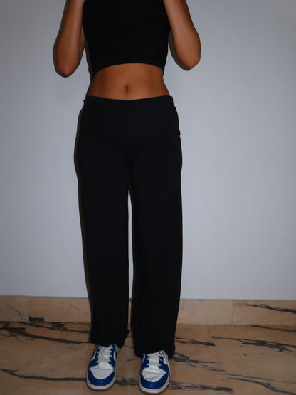 PANTALONE PILATES nero