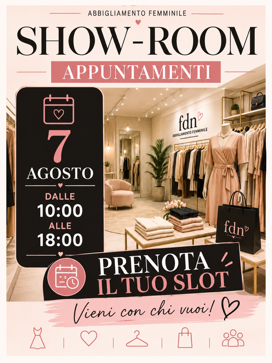 📍 APPUNTAMENTI SHOWROOM 7/07/2026