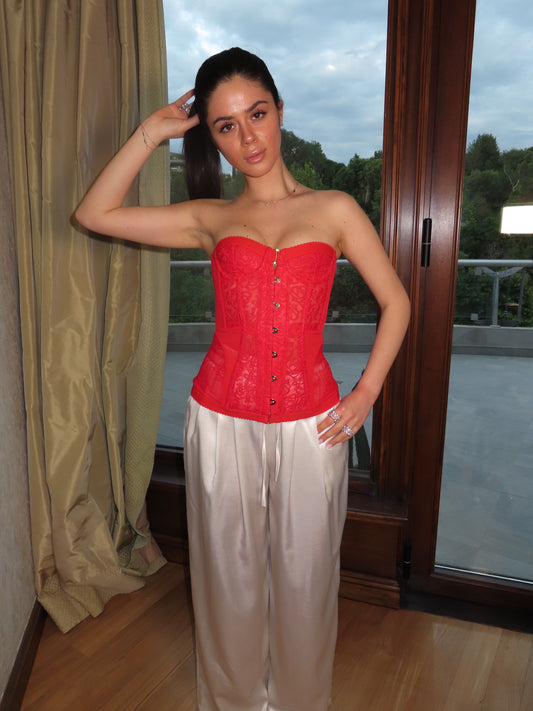CORSETTO GIOVE rosso