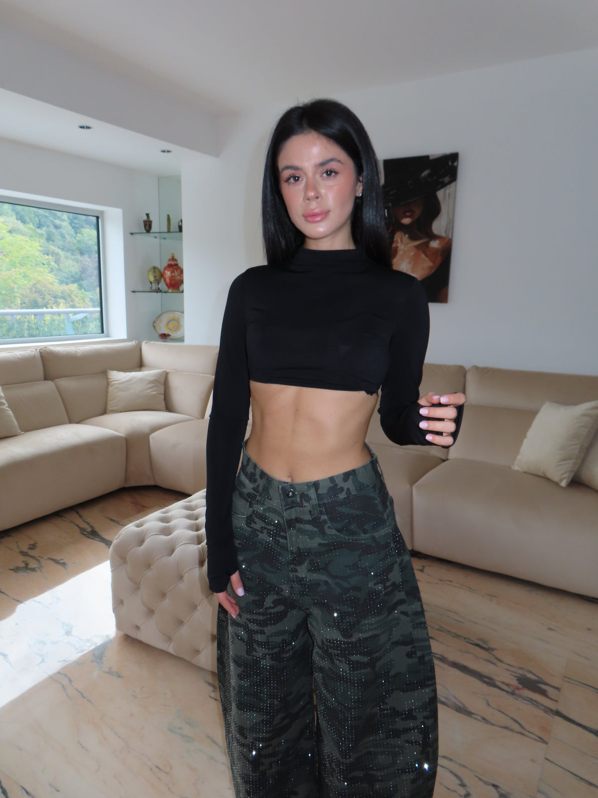 Maglia Crop FANTASIE e COLORI